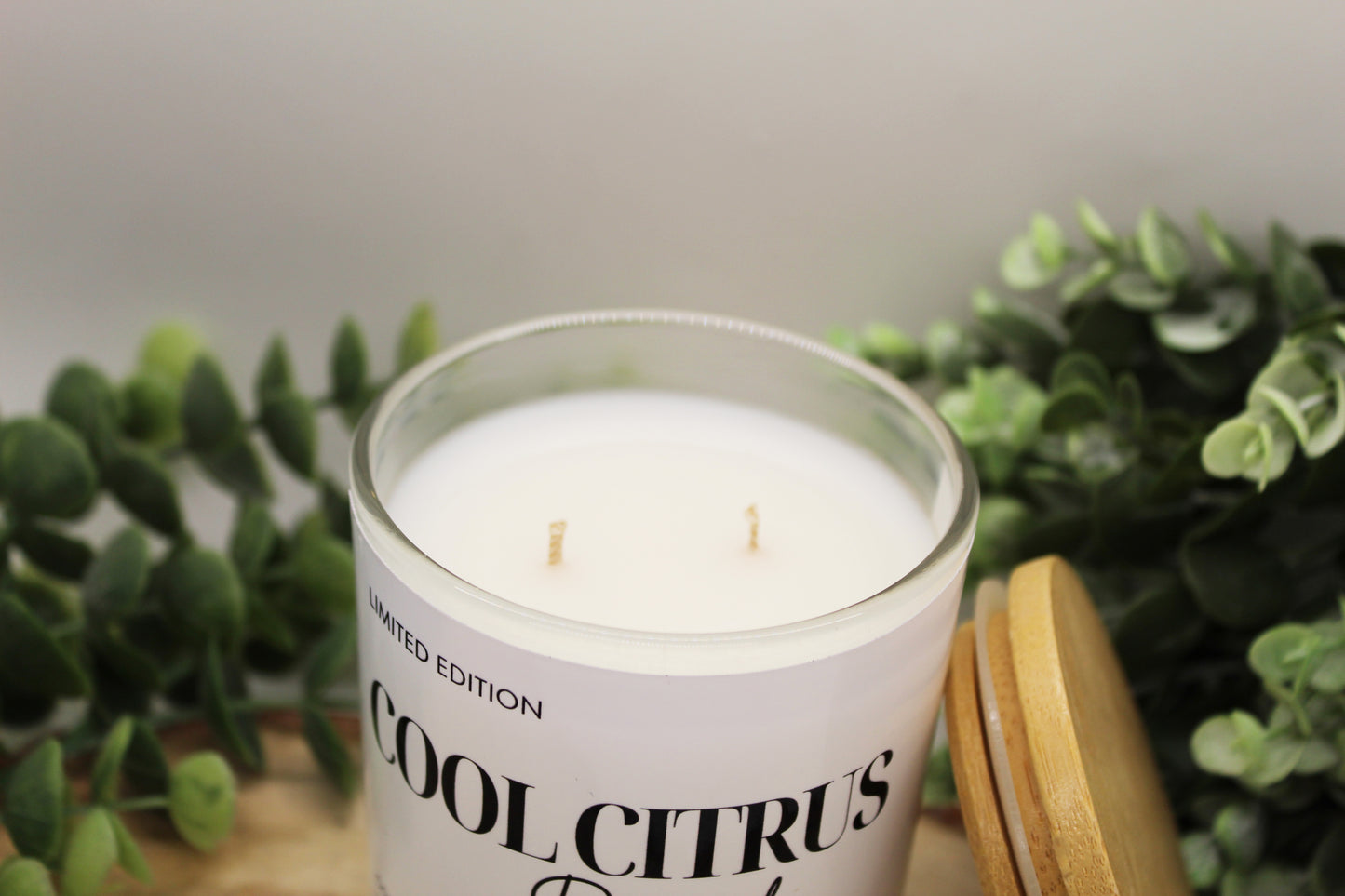 Cool Citrus Basil Scented Candle