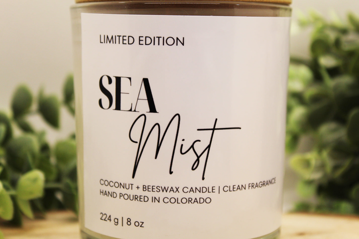 Sea Mist Scented Candle