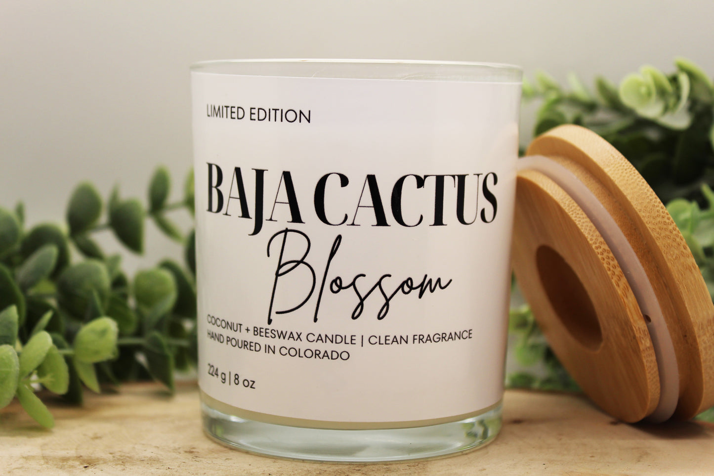 Baja Cactus Blossom Scented Candle