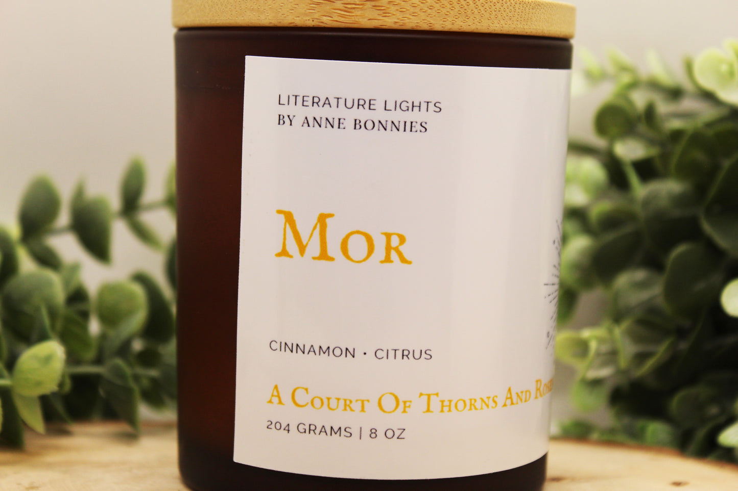 Mor Inspired Candle - A Court Of Thorns And Roses